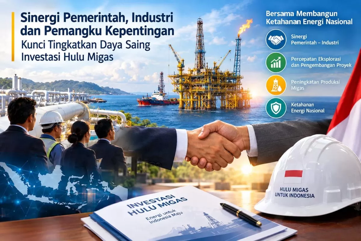Sinergi Pemerintah dan Industri Kunci Perkuat Daya Saing Hulu Migas Indonesia