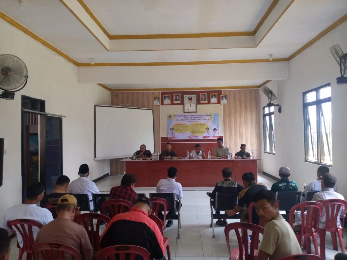 Sosialisasikan Bankeu 2026, Pemdes Tajur Rencanakan Betonisasi dan Pengaspalan Jalan