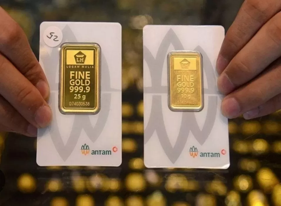 Emas Antam Kembali Naik, Buyback Tembus Rp2.473.000 per Gram