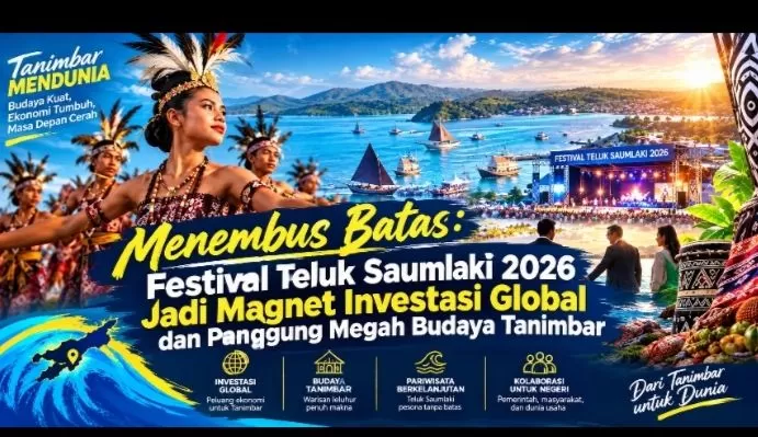 ‎Menembus Batas: Festival Teluk Saumlaki 2026 Jadi Magnet Investasi Global dan Panggung Megah Budaya Tanimbar  ‎