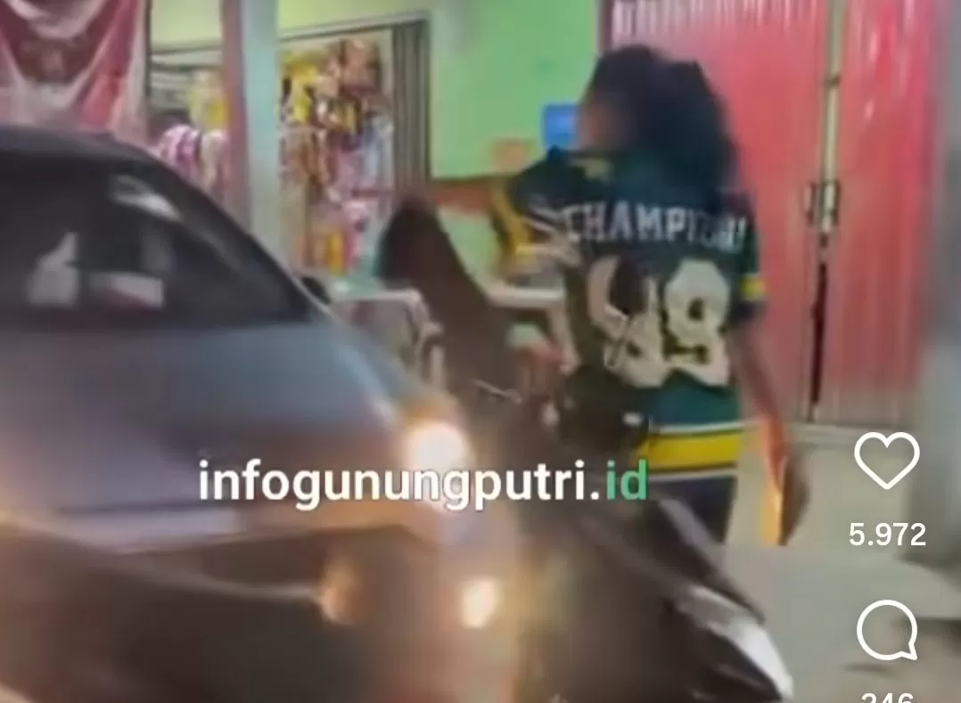Viral! Wanita Bawa Anak Hadang Mobil di Cicadas, Diduga Pergoki Suami Bersama Wanita Lain