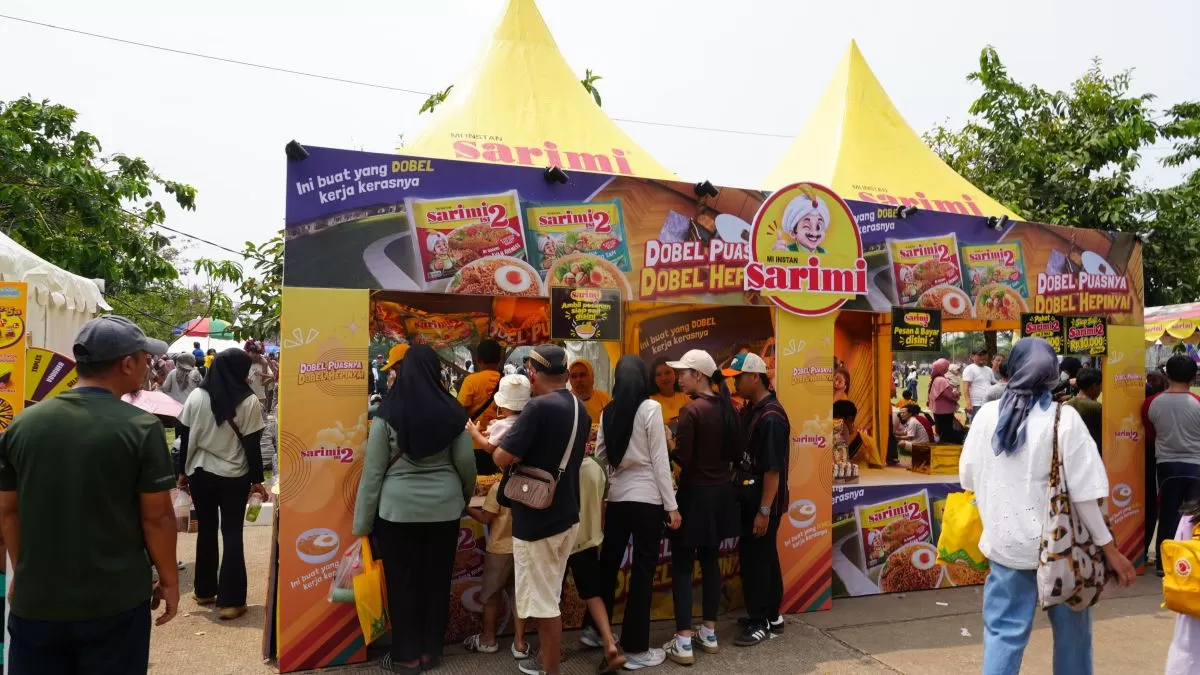 Festival Trans TV di Pakansari Ramai Sejak Pagi, Pelaku UMKM Sambut Antusiasme Warga