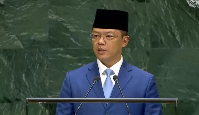 Sugiono Tekankan Swasembada Pangan dan Ketahanan Energi di Sidang PBB