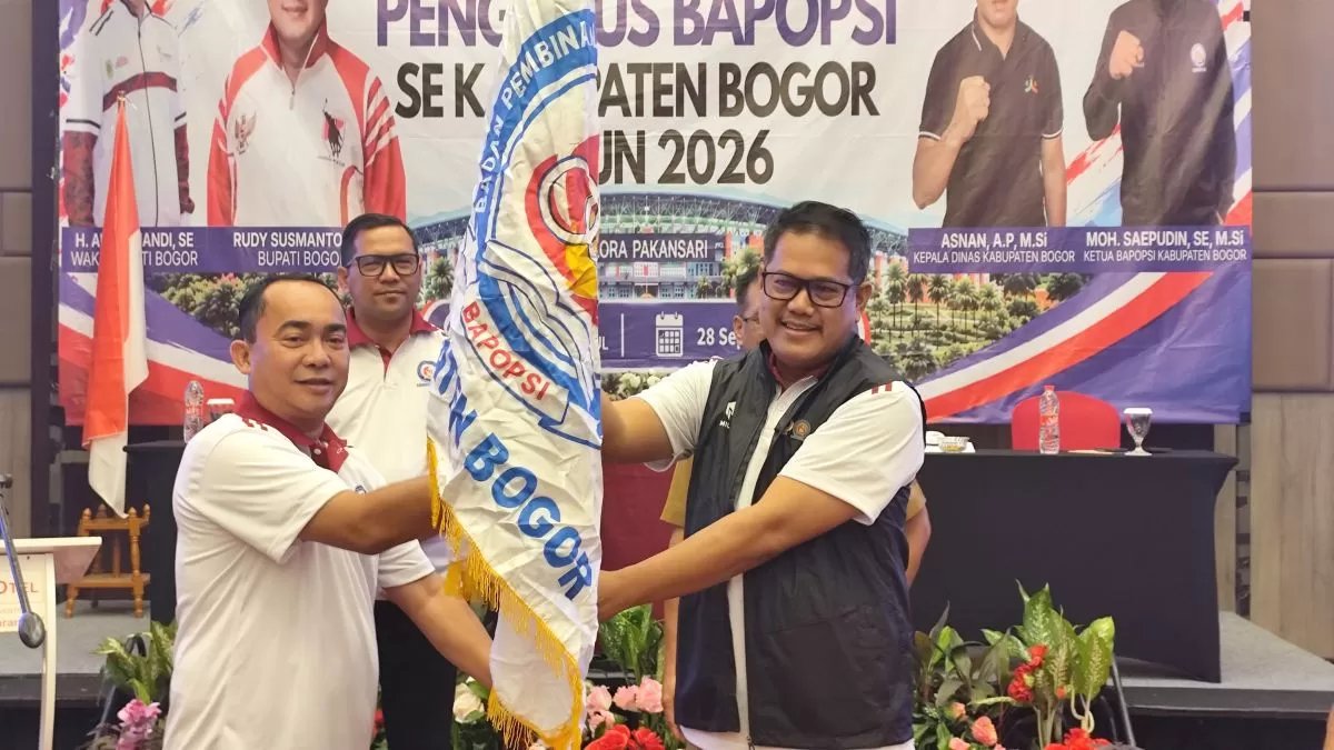 Pimpinan Bapopsi Kabupaten Bogor Berganti, M. Saepudin Fokus Cetak Atlet Lokal
