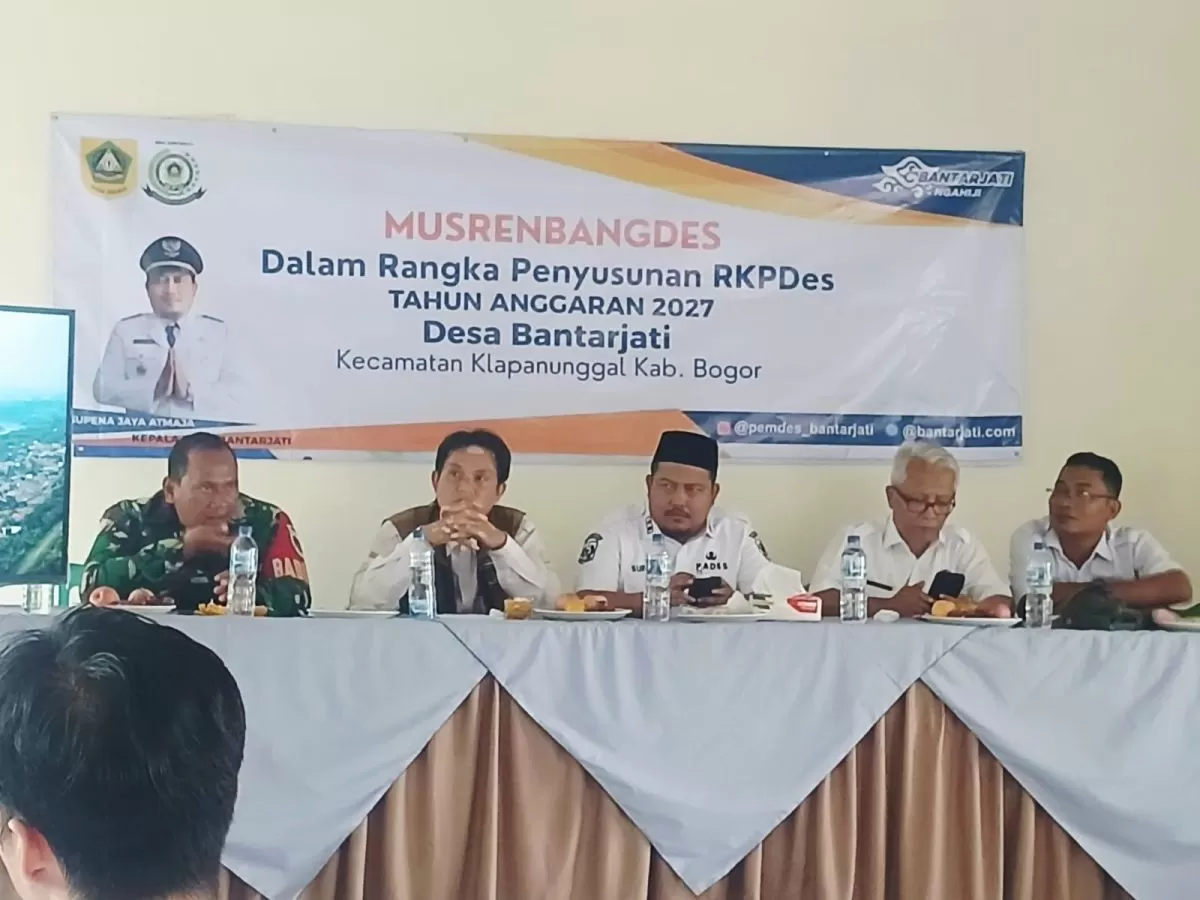 Supena Jaya Atmaja Pimpin Musrenbangdes Bantar Jati Bahas Program 2027