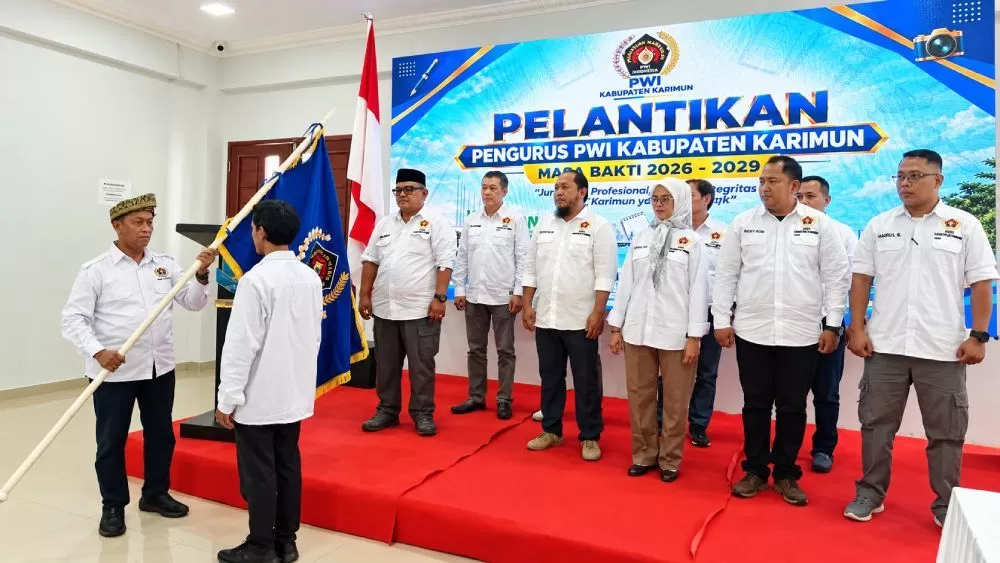 Riadi Kembali Terpilih Aklamasi sebagai Ketua PWI Karimun 2026–2029