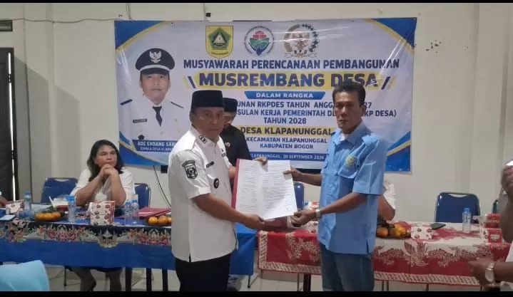 Ade Endang Saripudin Ajak Masyarakat Kawal Perencanaan Pembangunan Desa Klapanunggal