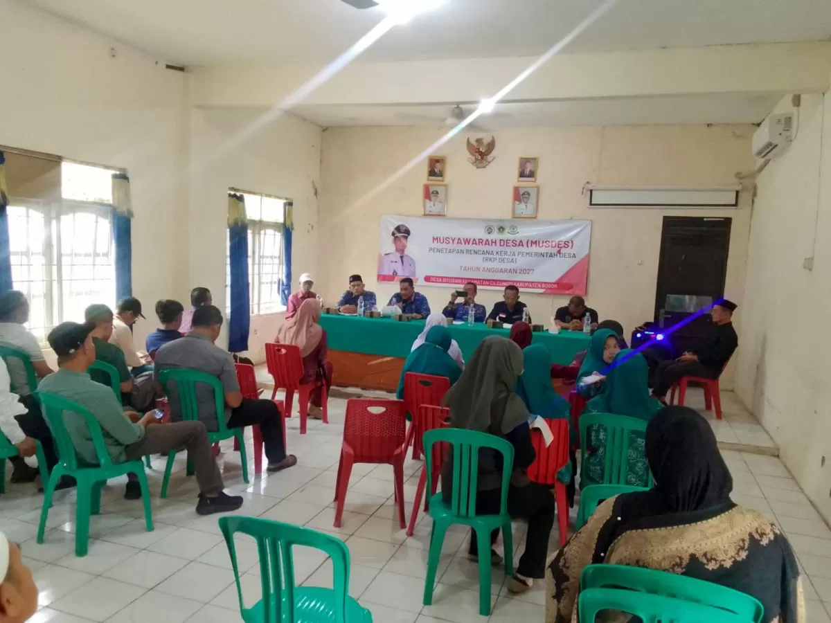 Musdes Situsari Bahas Betonisasi Jalan dan Pemberdayaan Masyarakat