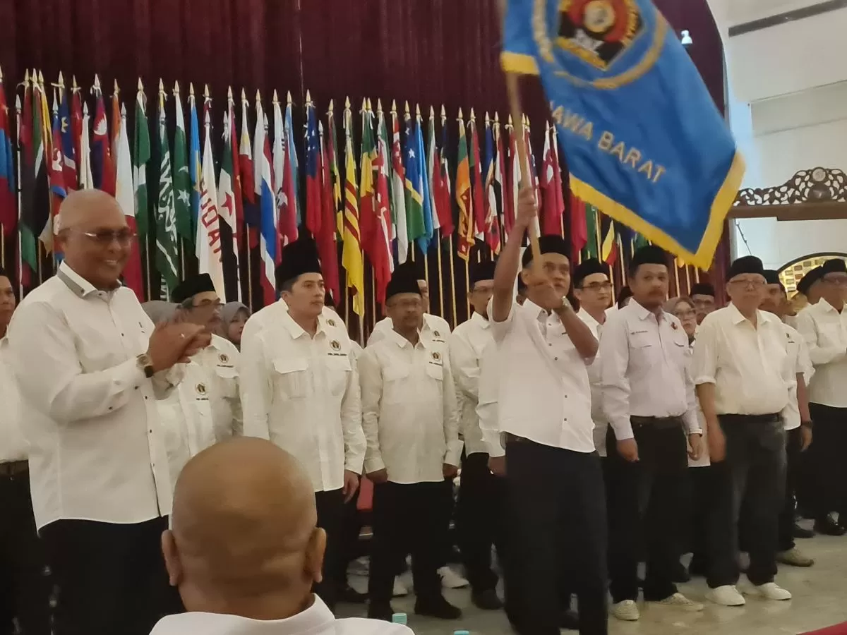 Dilantik di Gedung Merdeka, Tantan Sulthon Nahkodai PWI Jawa Barat Periode 2026–2031