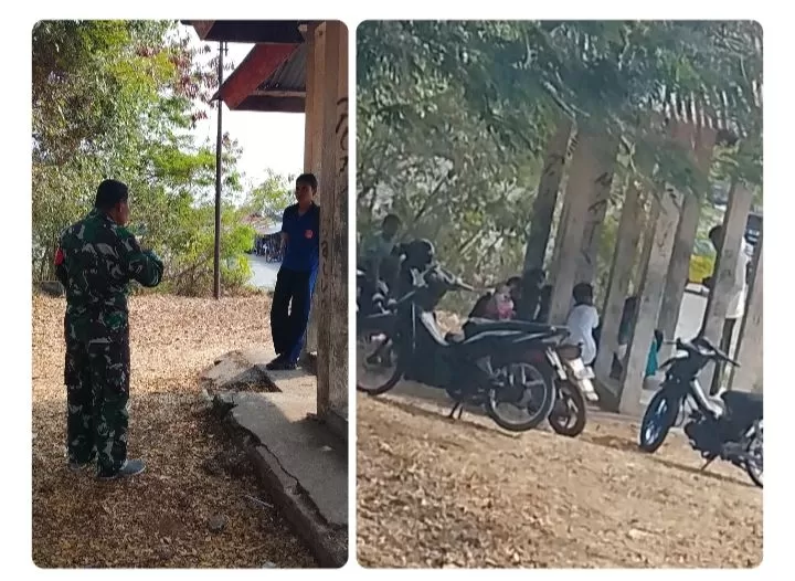 ‎Aksi Humanis Babinsa Sifnana: Teguran Hangat yang Menyelamatkan Masa Depan Generasi Muda Tanimbar