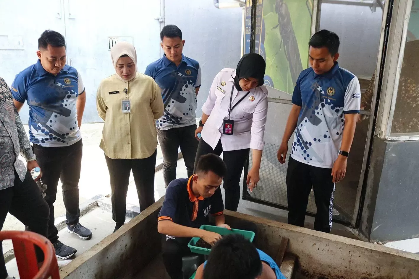 Lapas Cibinong Jadi Lokasi Studi Tiru Pengelolaan Sampah Organik oleh Ditjen PAS dan Lapas Tangerang