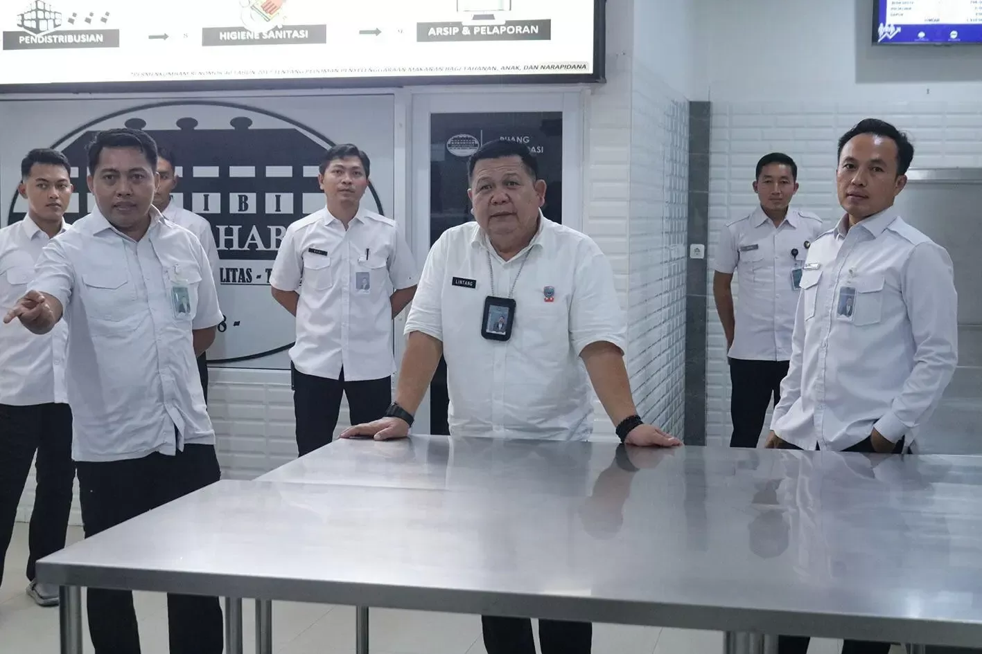 Irwil IV Kemenimipas Apresiasi Inovasi dan Kebersihan Dapur Sahabat Lapas Cibinong