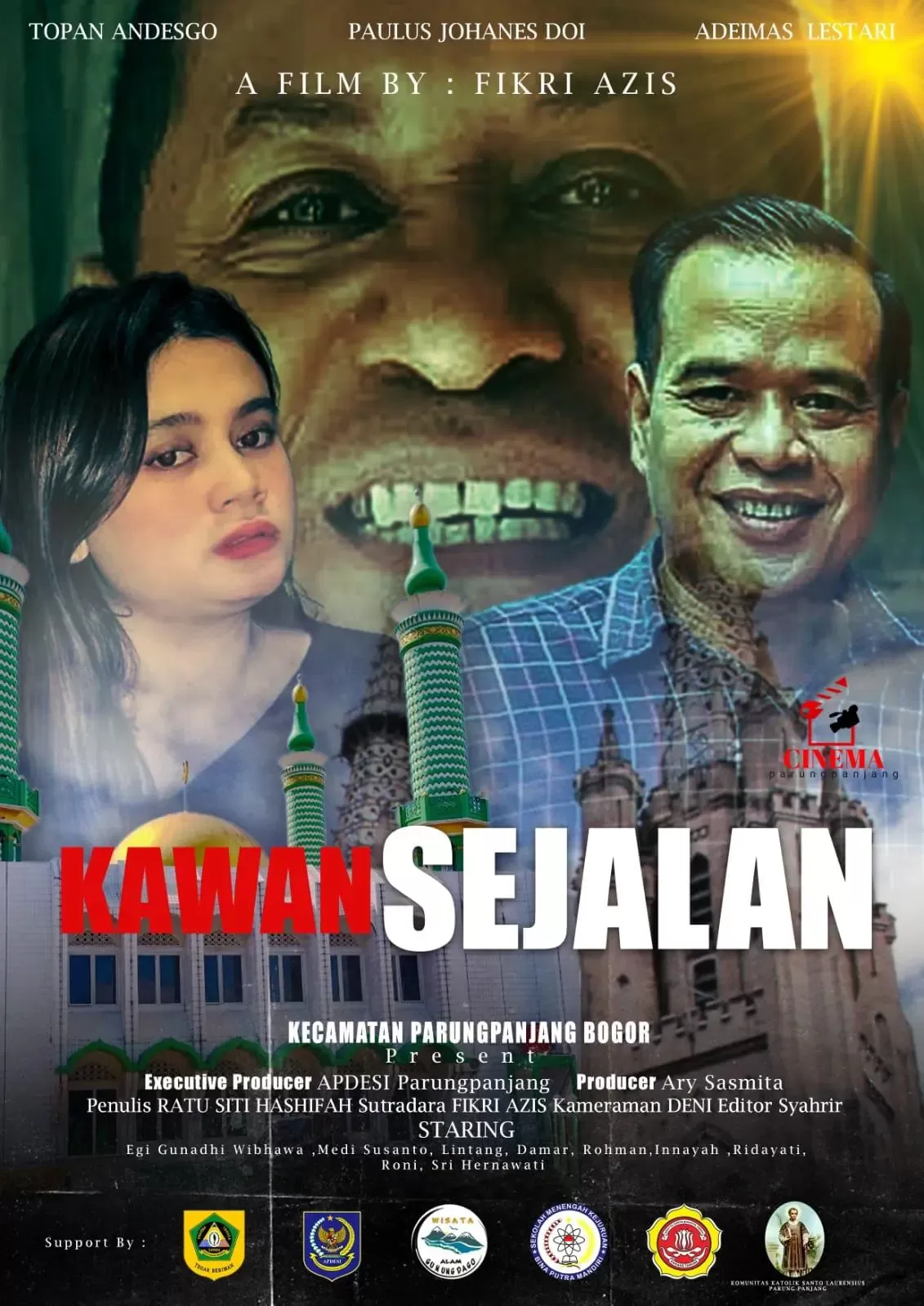 Sineas Parungpanjang Siap Tampilkan Film “Kawan Sejalan” di Festival Film Kabupaten Bogor 2025