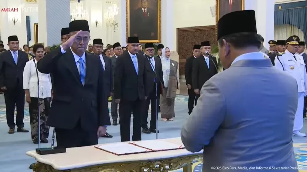 Presiden Prabowo Lantik Anggota Dewan Komisioner LPS Periode 2025–2030