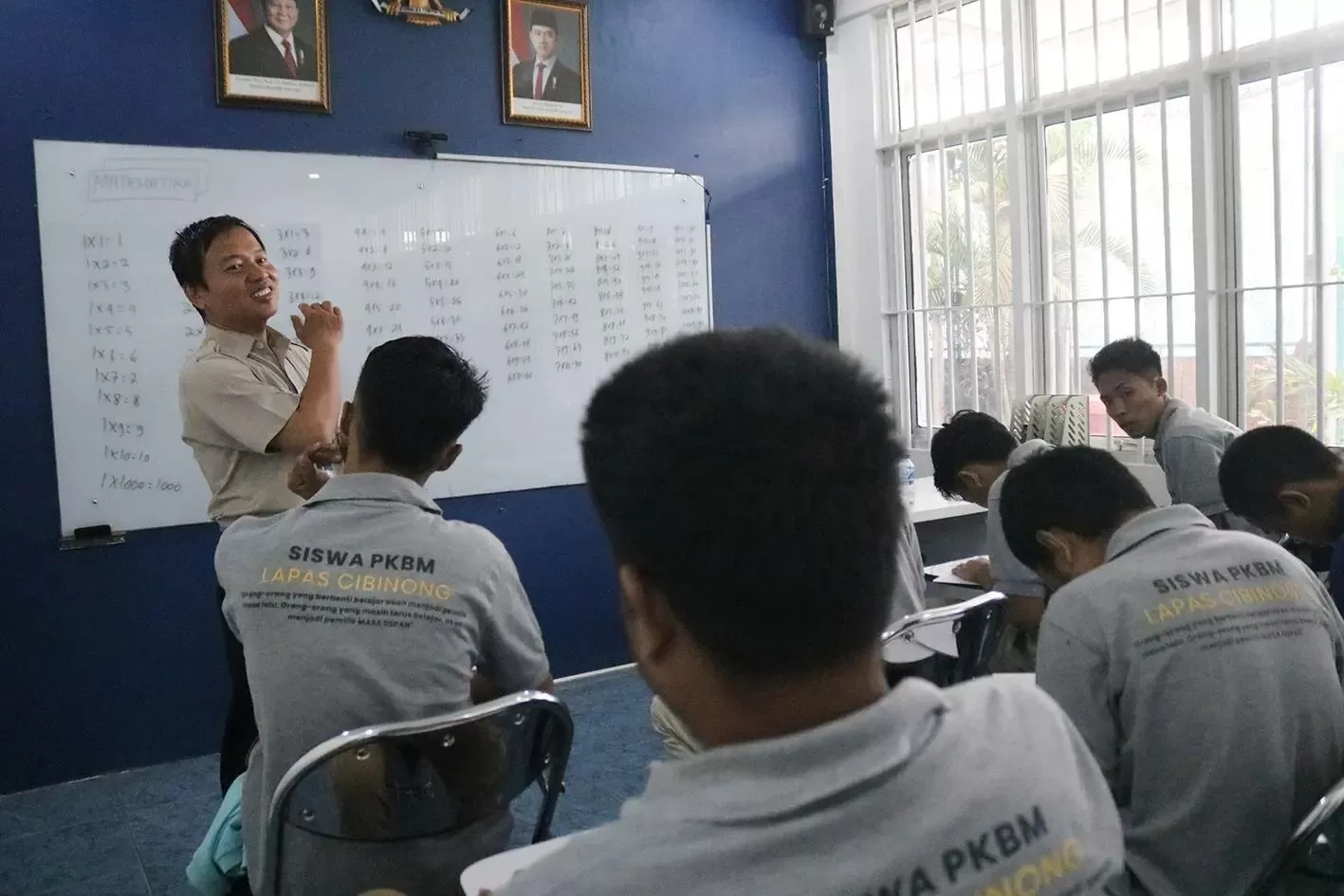 Warga Binaan Lapas Cibinong Ikuti Program Pendidikan Kesetaraan PKBM