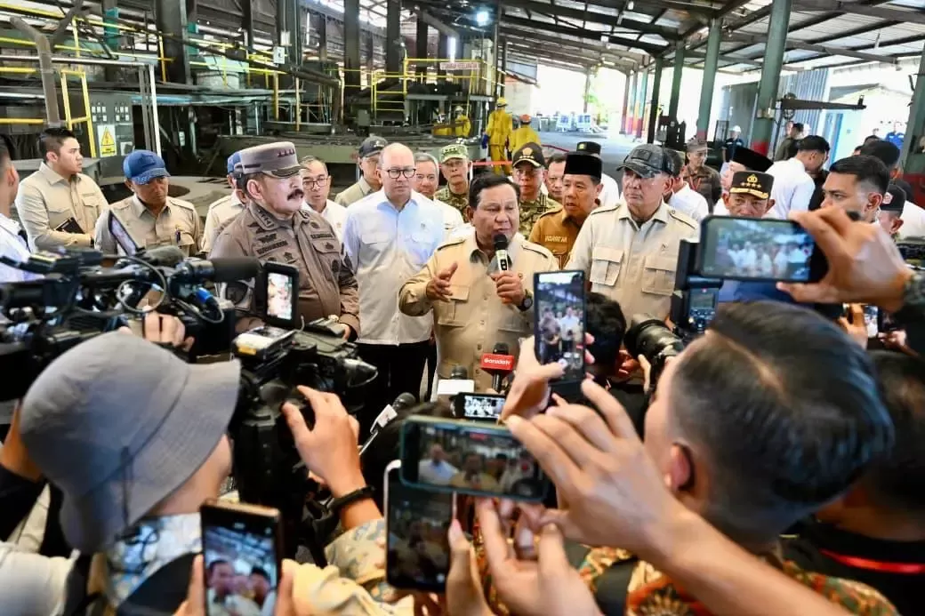 Presiden Prabowo Saksikan Penyerahan Aset Rampasan Negara Senilai Rp7 Triliun di Bangka Belitung