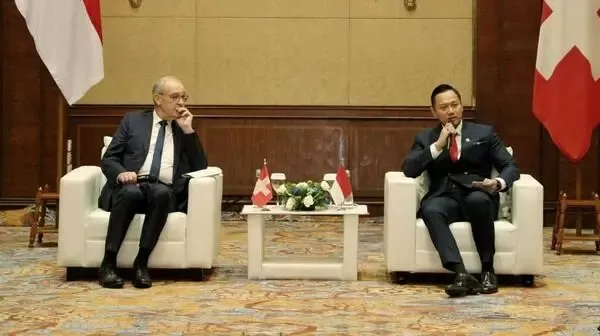 AHY dan Wakil Presiden Swiss Bahas Kerja Sama Infrastruktur Hijau dan Berkelanjutan