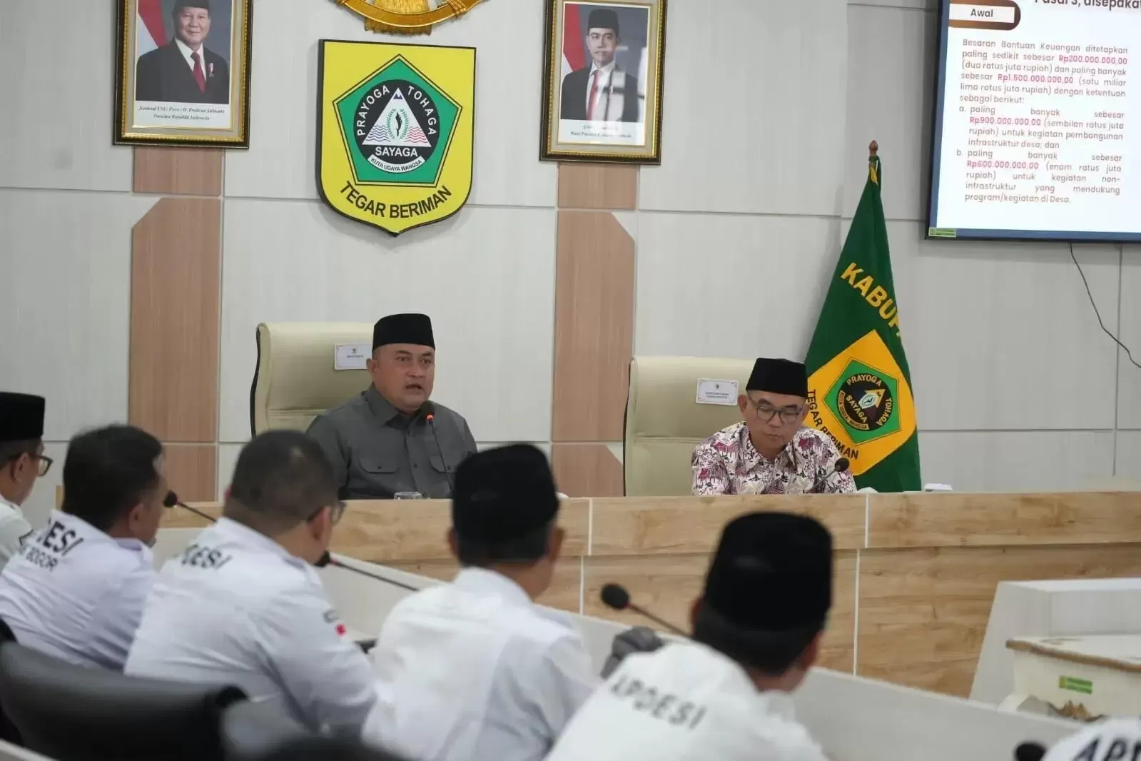 Bantuan Desa Naik Jadi Rp1,5 Miliar, Pemkab Bogor Finalisasi Perbup