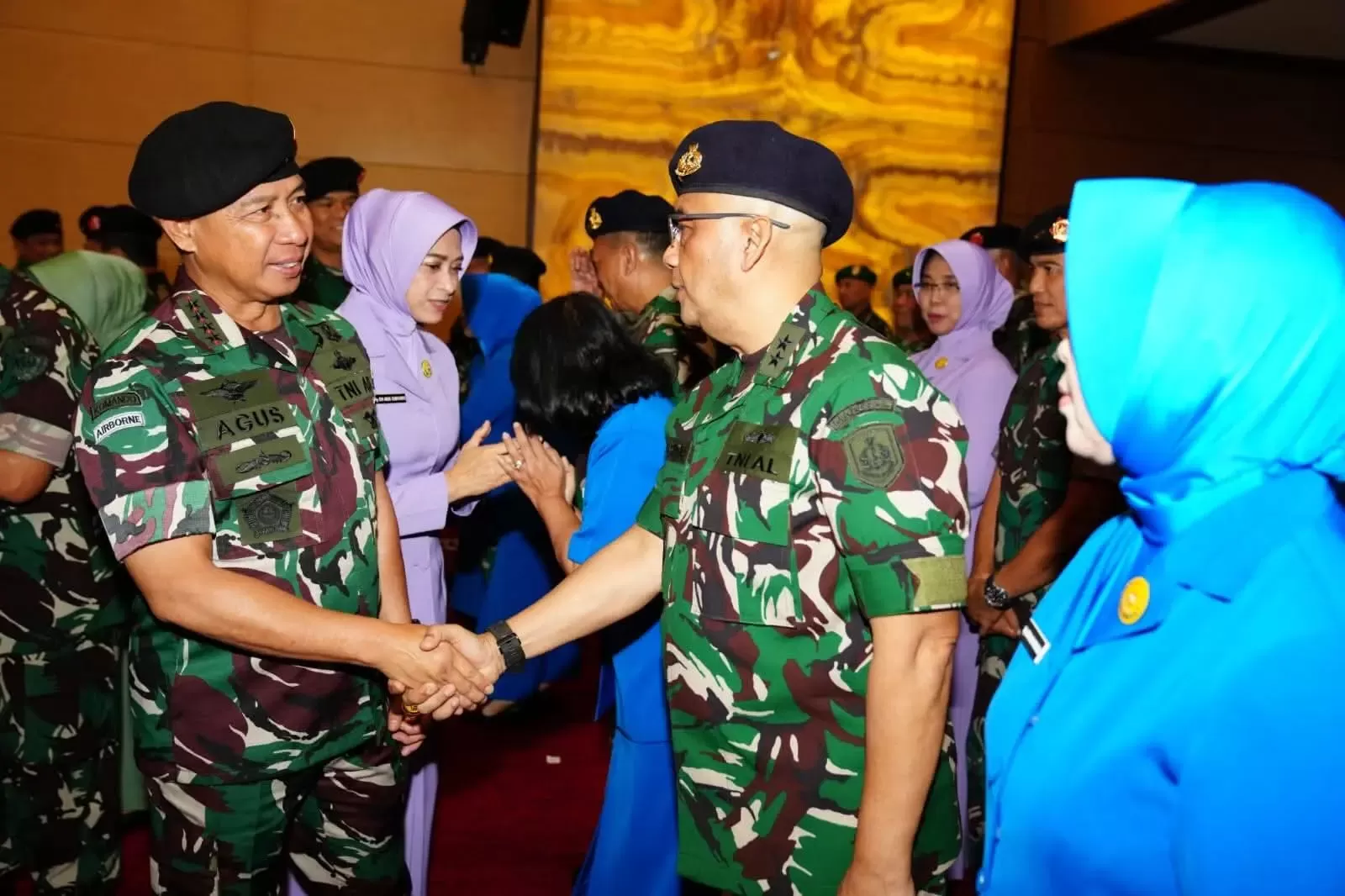 Panglima TNI Pimpin Laporan Korps Kenaikan Pangkat 177 Perwira Tinggi