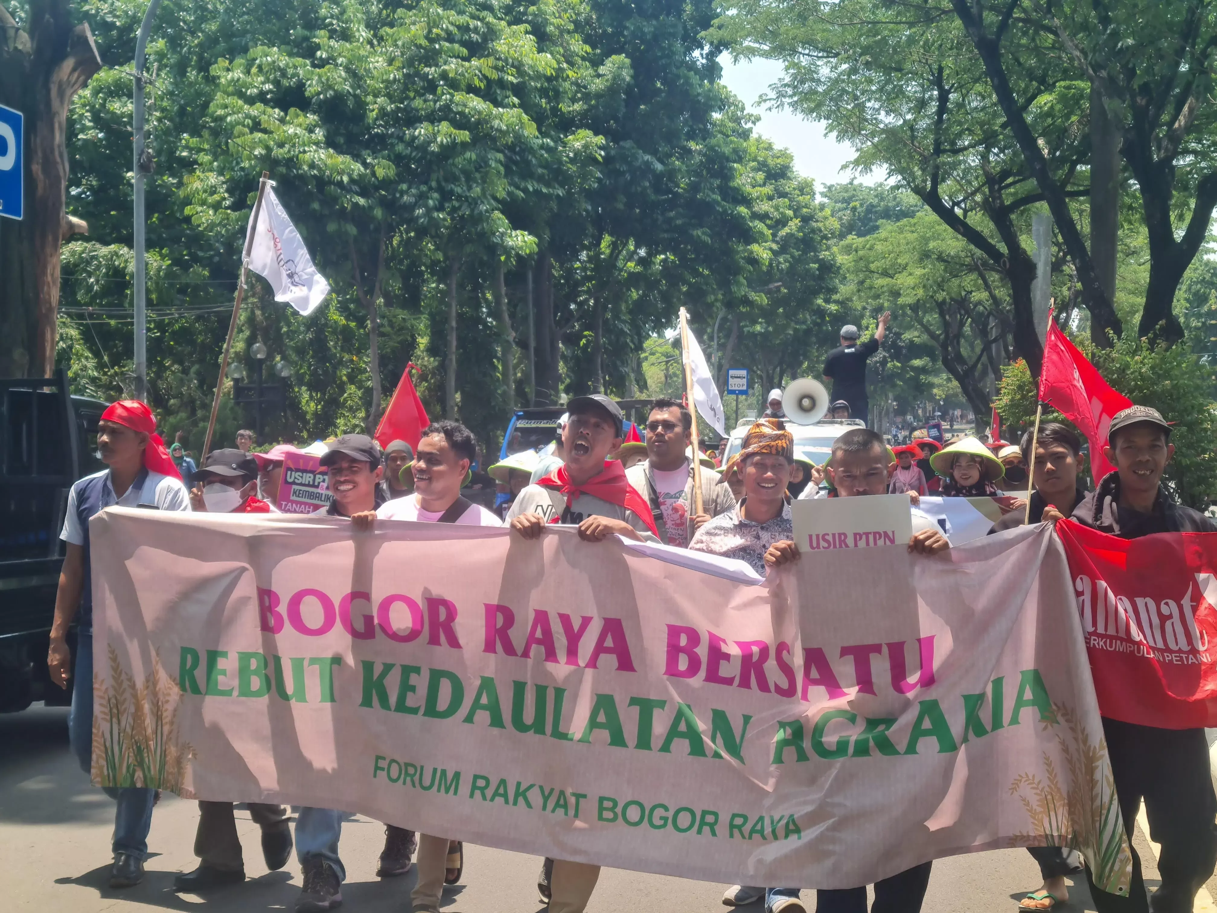 Hari Tani Nasional 2025, Forum Rakyat Bogor Raya Gelar Aksi Leumpang Suku Desak Pemkab Selesaikan Konflik Agraria