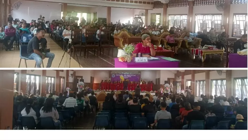 PHBG Jemaat GPM Sejahtera Gelar Lomba Banding Nyanyi Paduan Suara HUT WPL ke-39 di Saumlaki