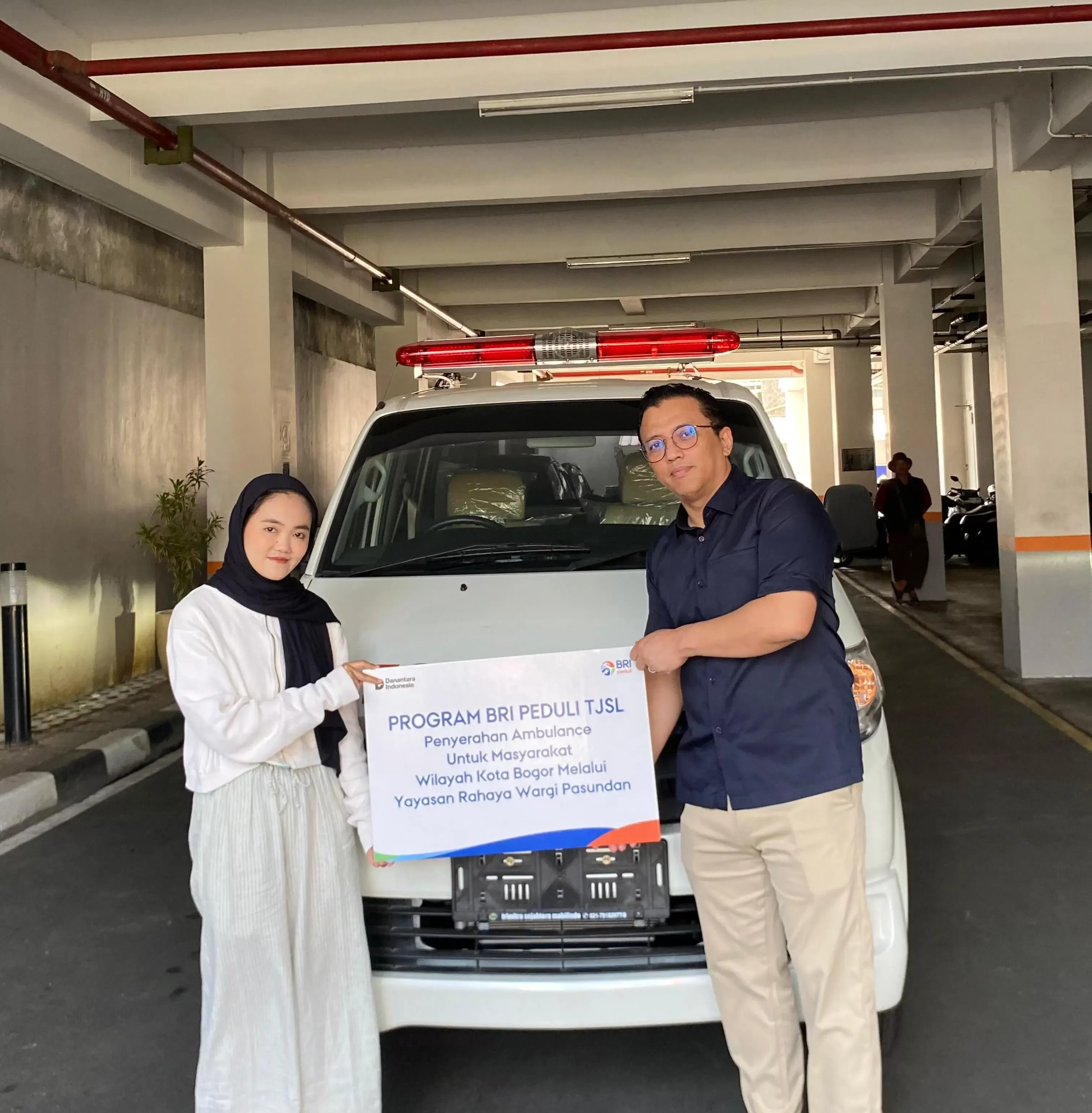 BRI Pajajaran Bogor Dukung Layanan Darurat Medis lewat Bantuan Ambulans ke Wargi Pasundan