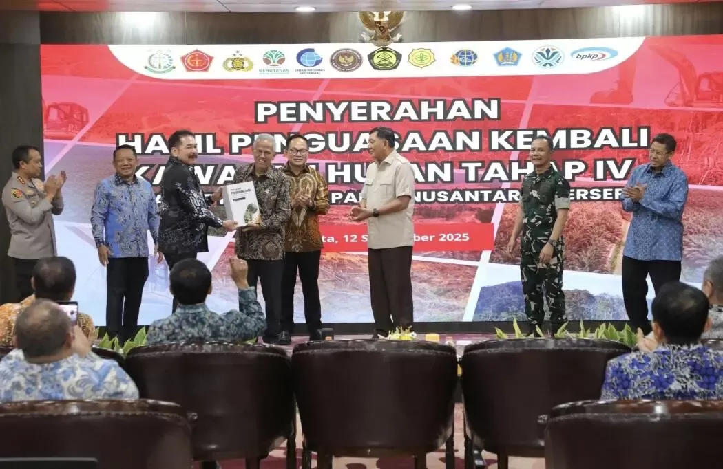 Satgas PKH Serahkan 674 Ribu Hektare Kawasan Hutan ke Negara, Total Capai 3,3 Juta Hektare