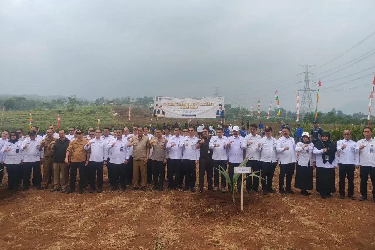 Lapas Cibinong Ikut Tanam Pohon Kelapa Serentak, Dukung Program Nasional Pemasyarakatan Hijau