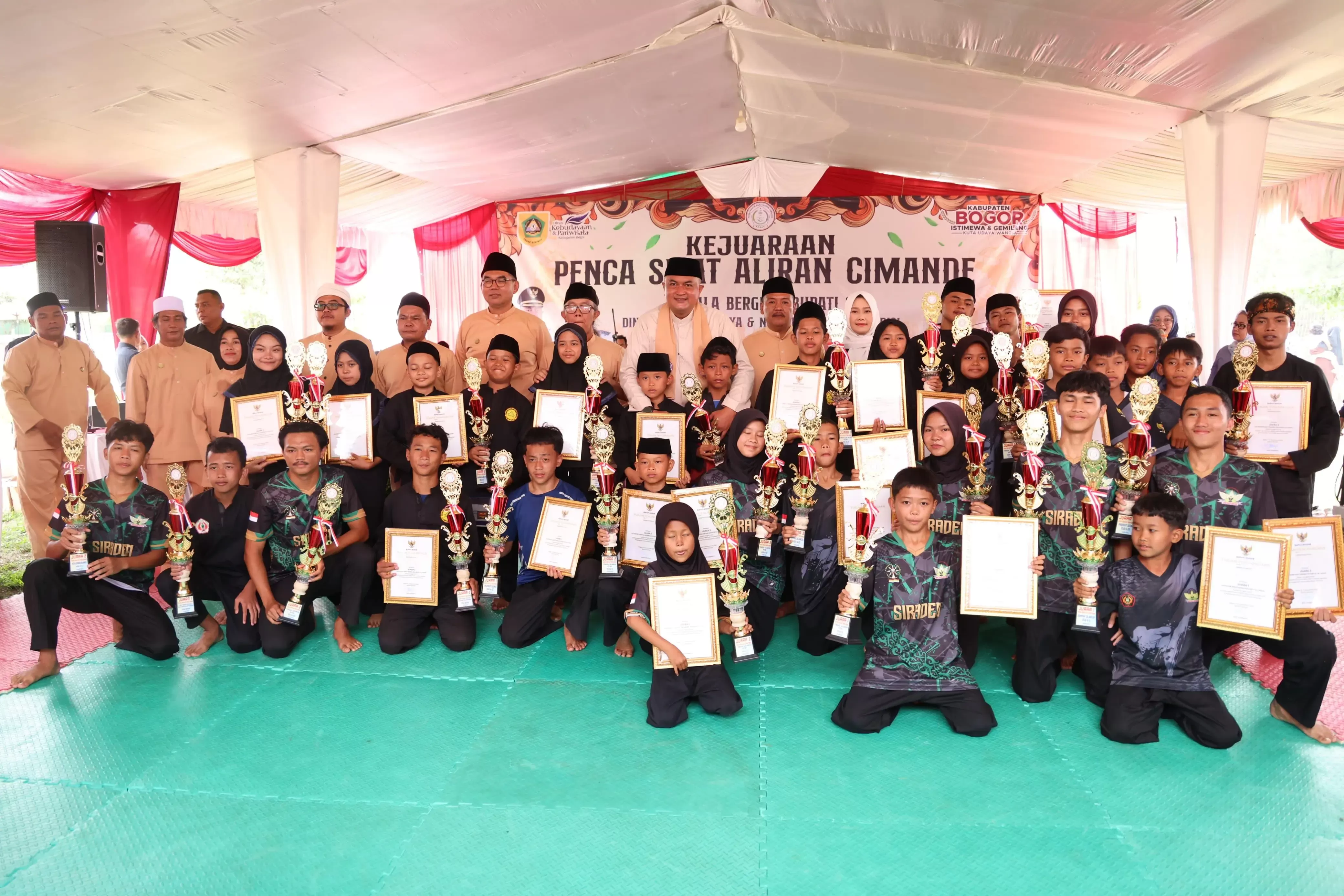 Festival Pencak Silat Cimande Kabupaten Bogor 2025 Sukses Digelar, Perebutkan Piala Bupati