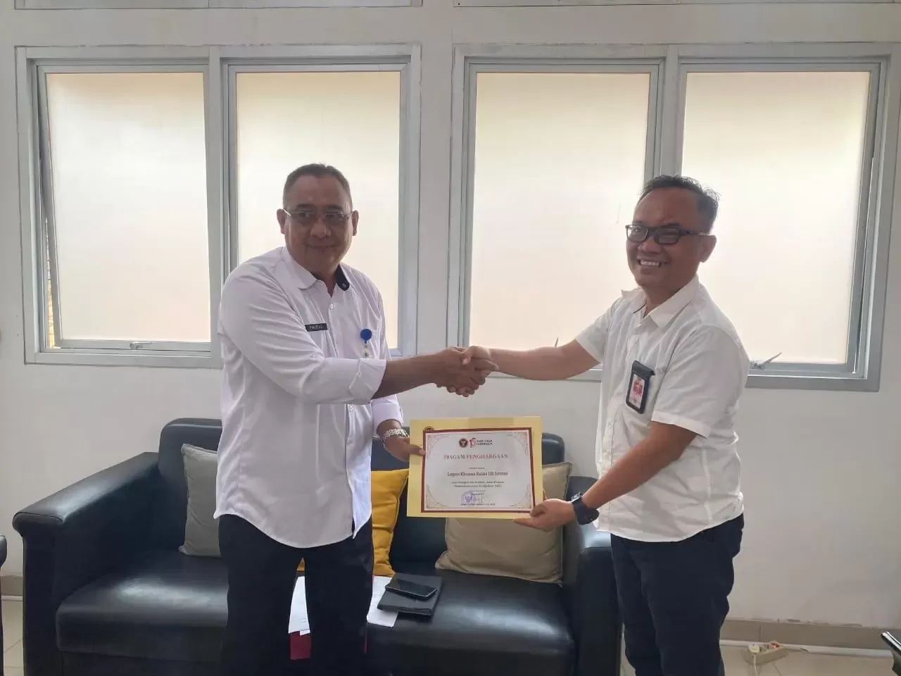 Lapas Sentul Raih Penghargaan dari BNPT atas Komitmen Program Deradikalisasi