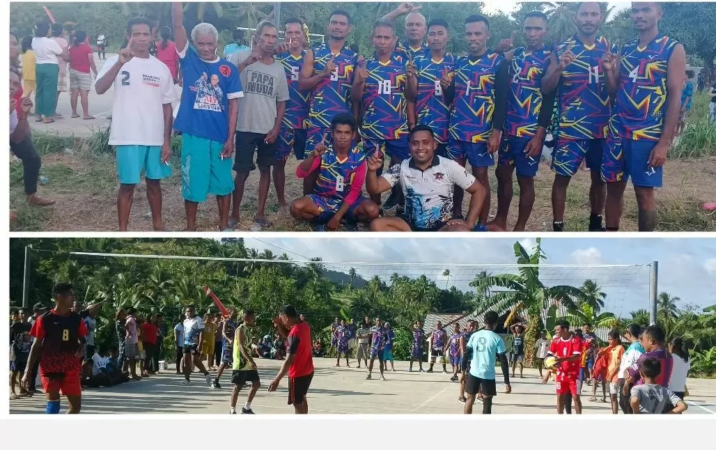 Final Turnamen Bola Voli HUT GPM ke-90 Teguhkan Semangat Persaudaraan Jemaat