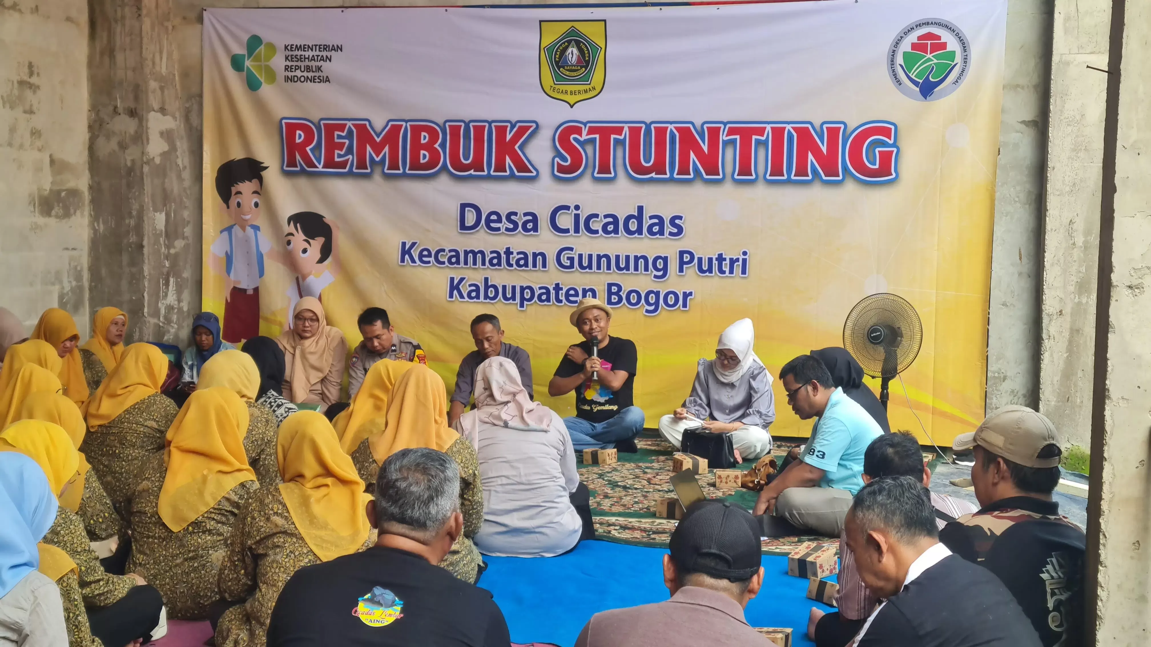 Desa Cicadas Gelar Rembuk Stunting, Wujud Komitmen Tekan Angka Stunting di Kabupaten Bogor