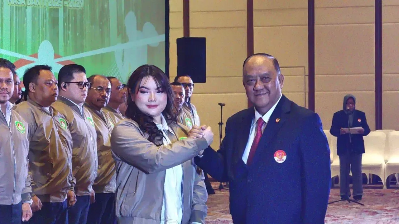 Marciano Norman Pesankan Persatuan, Hillary Brigitta Resmi Pimpin Pertina 2025–2029