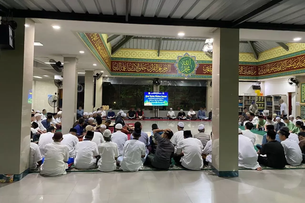 Lapas Cibinong Gelar Pengajian Yasin dan Marawis, Perkuat Pembinaan Kepribadian Warga Binaan