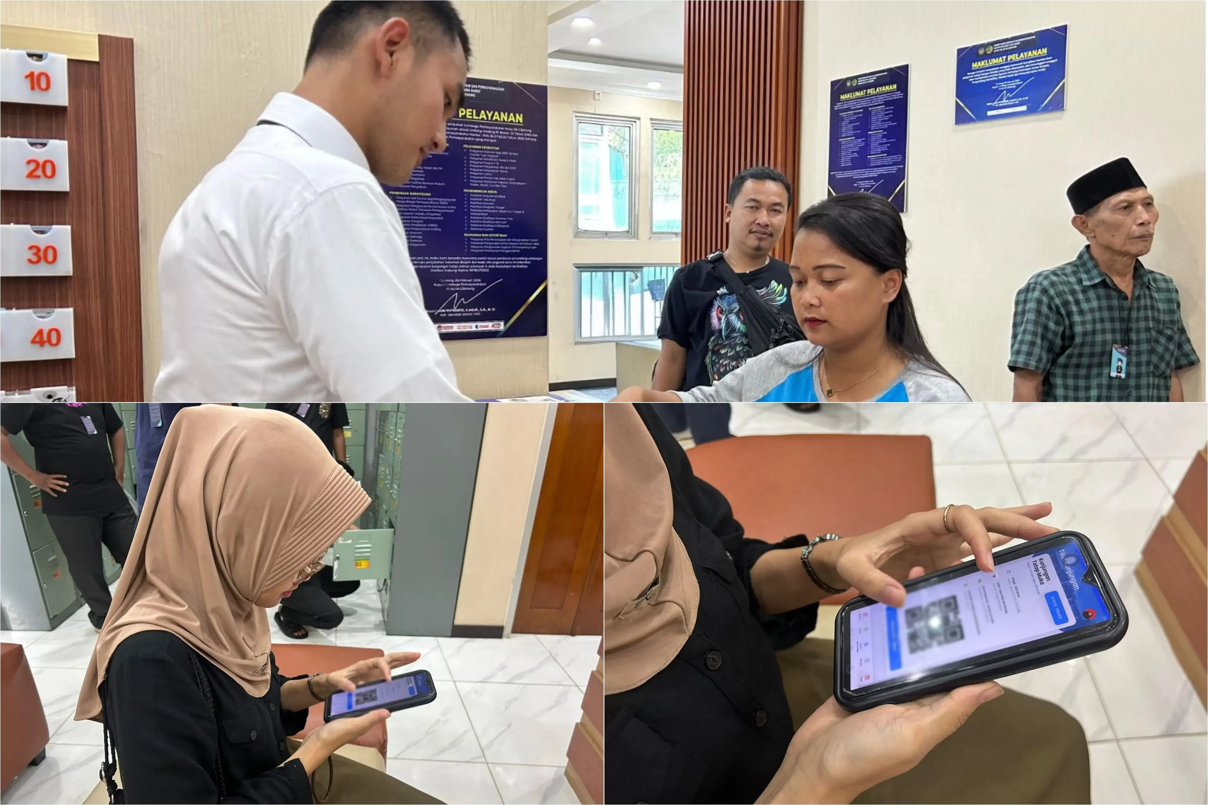 Lapas Cibinong Luncurkan SMARTPAS, Kunjungan Kini Bisa Dipesan Lewat Genggaman Tangan