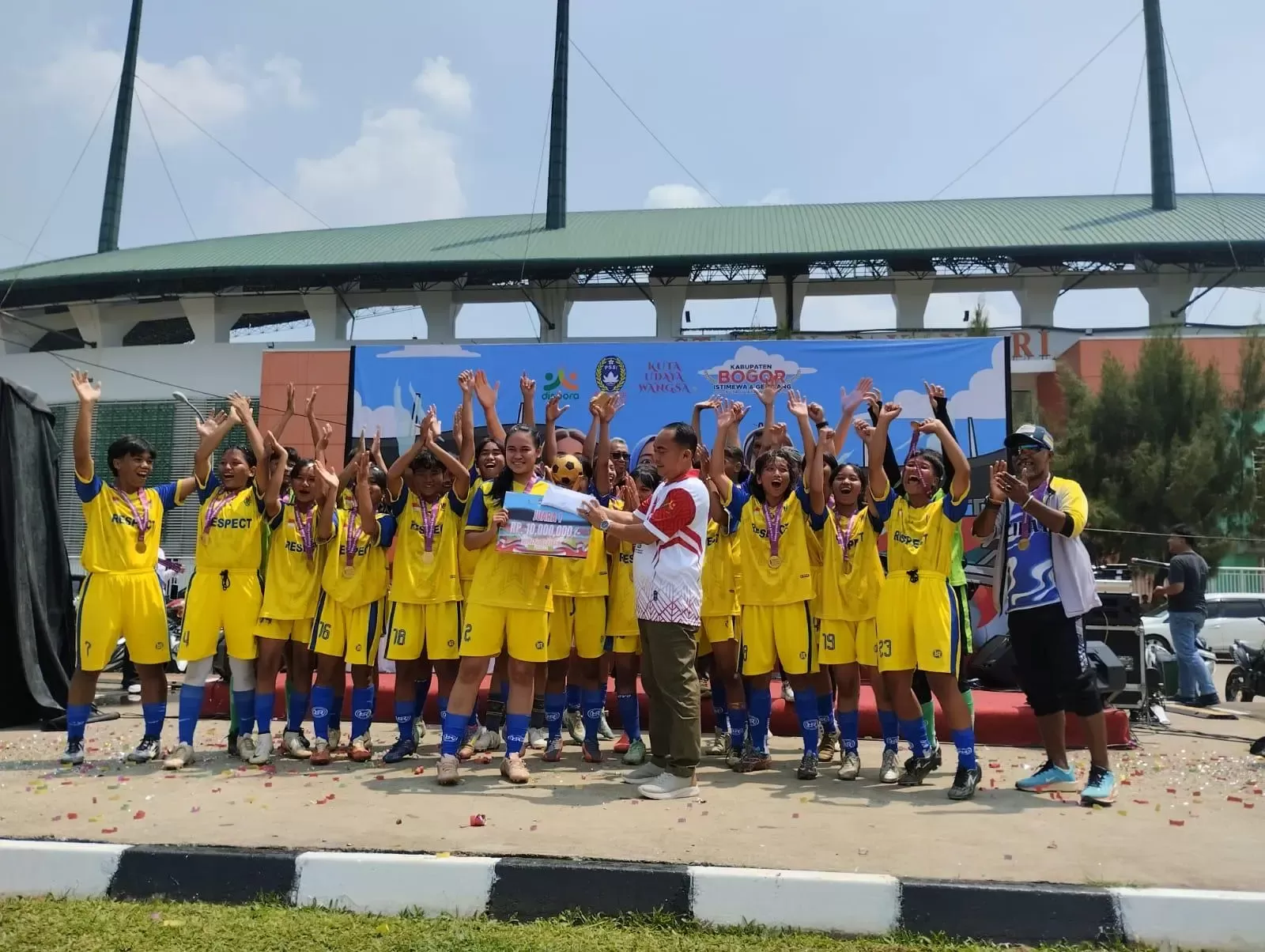 Ciray Ladies Juara Bupati Cup 2025 Women Football Festival, Feby Raih Best Player