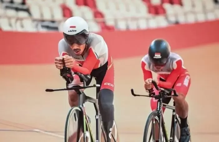 Pebalap Asal Bogor M Fadli Imanuddin Sumbang 2 Emas di Korea Para-cycling Track Cup 2025