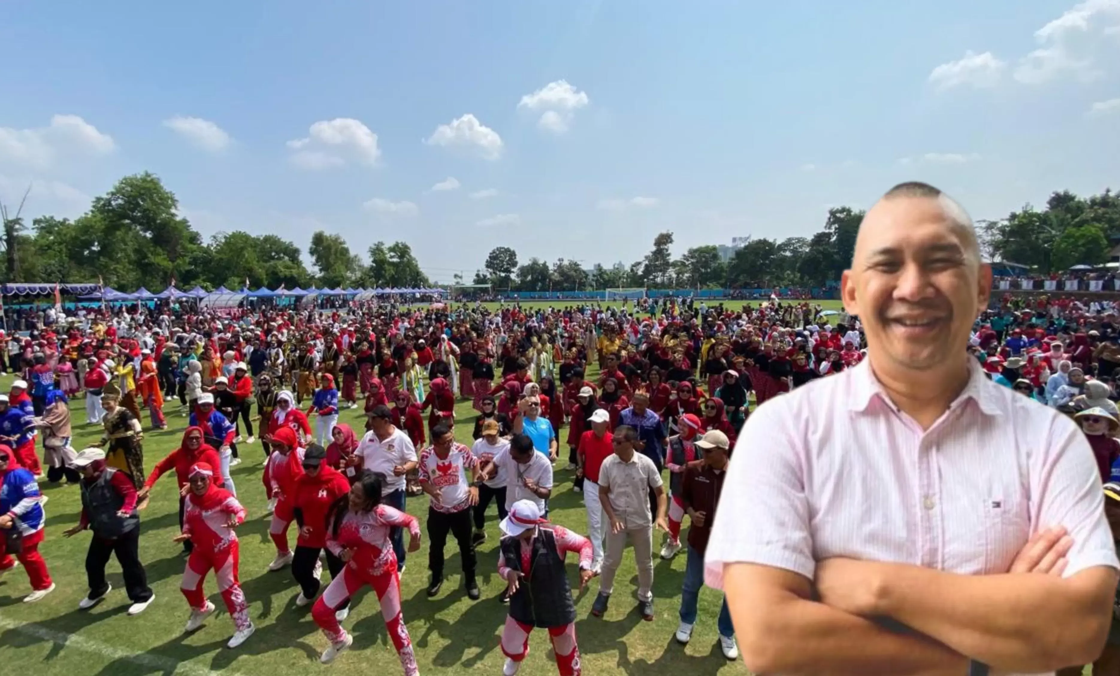 Ketua Kormi Bogor Terkesima dengan Stadion Mini Bojong Nangka dan Antusias Warga Saat Peresmian