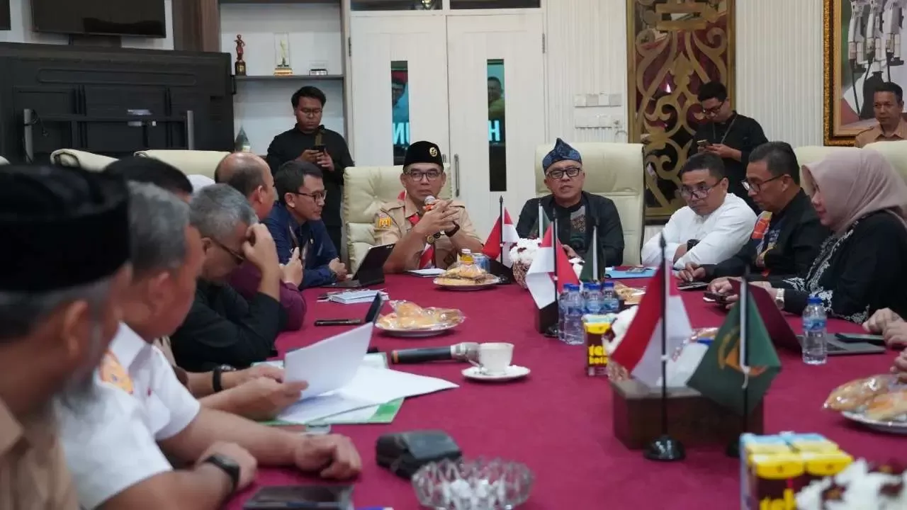 Pemkab dan Pemkot Bogor Bahas Enam Isu Strategis di Pendopo Bupati