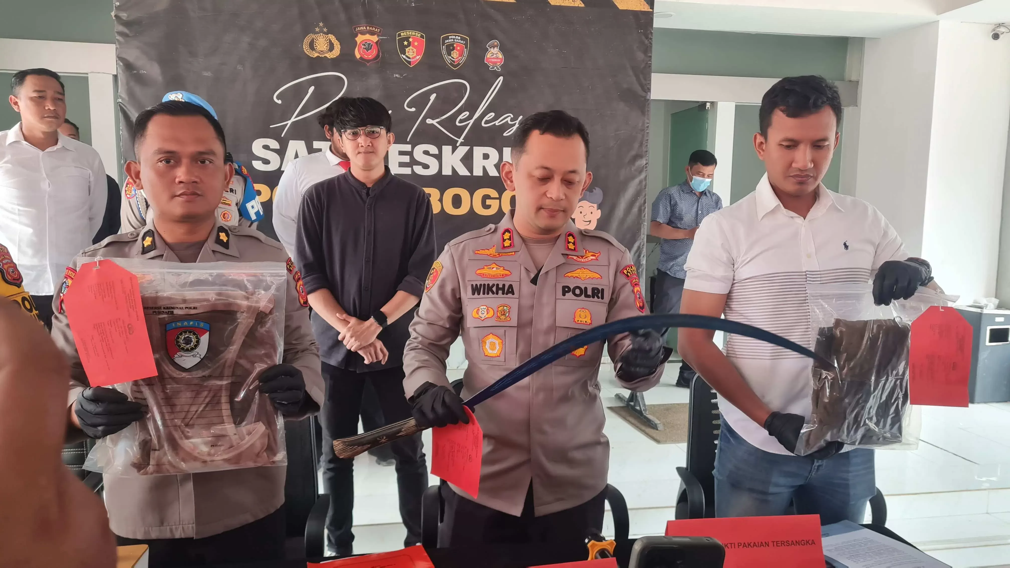 Polres Bogor Ungkap Kasus Pembunuhan di Jasinga, Pelaku Ditangkap di Kediamannya
