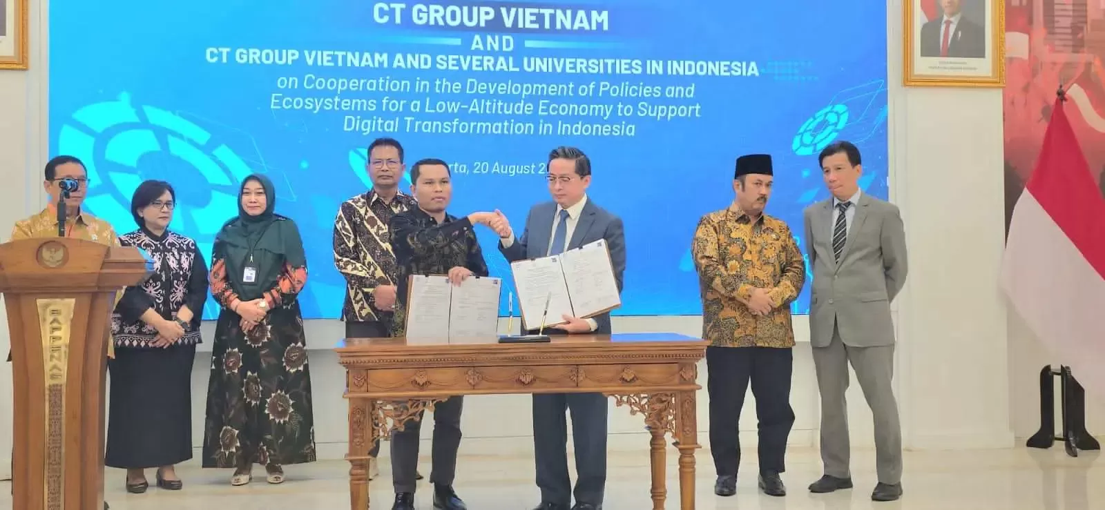ITB Vinus dan Sejumlah Perguruan Tinggi Ikut Ambil Peran dalam Kolaborasi Internasional Bappenas dan CT Group Vietnam
