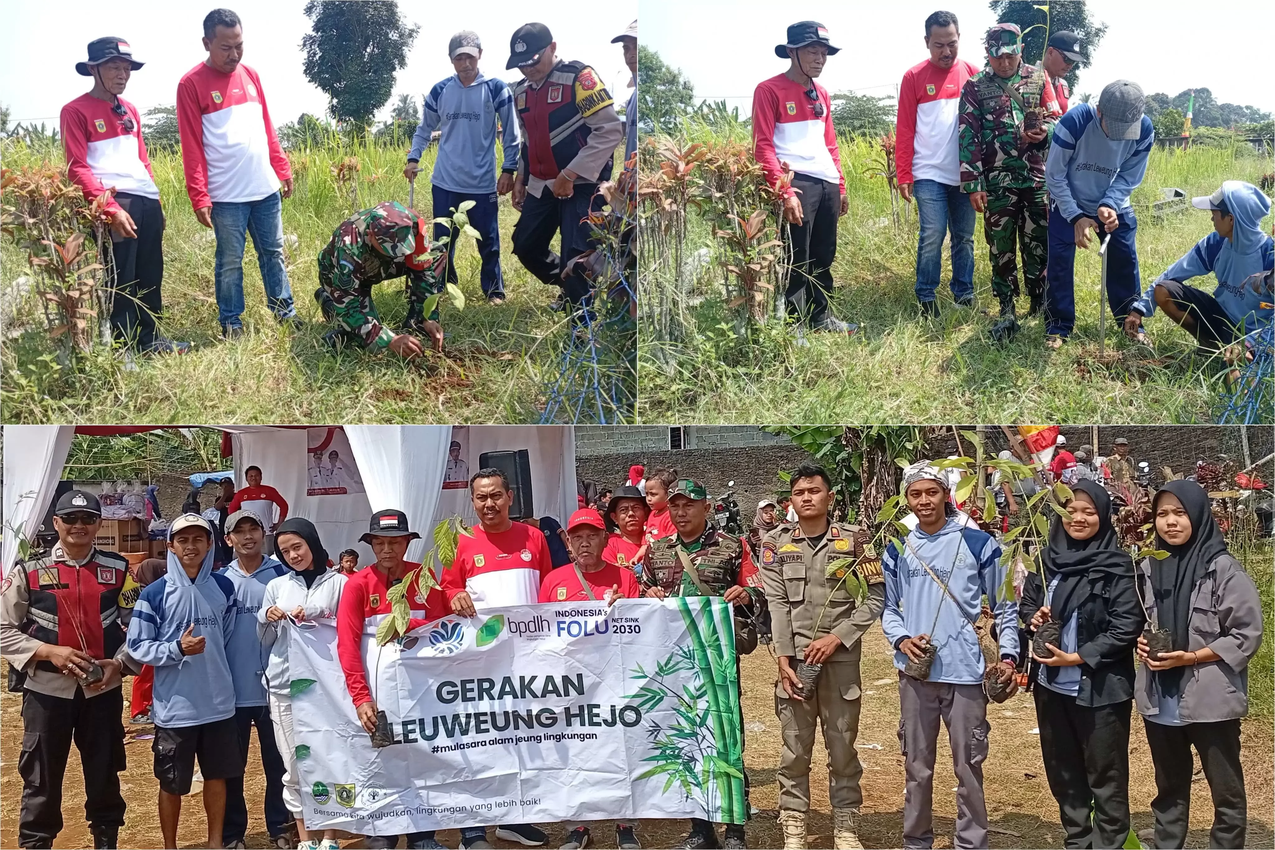 KTH Alam Kiwari Gelar Aksi Merdeka Menanam di Desa Ciadeg, Dukung FOLU Net Sink 2030