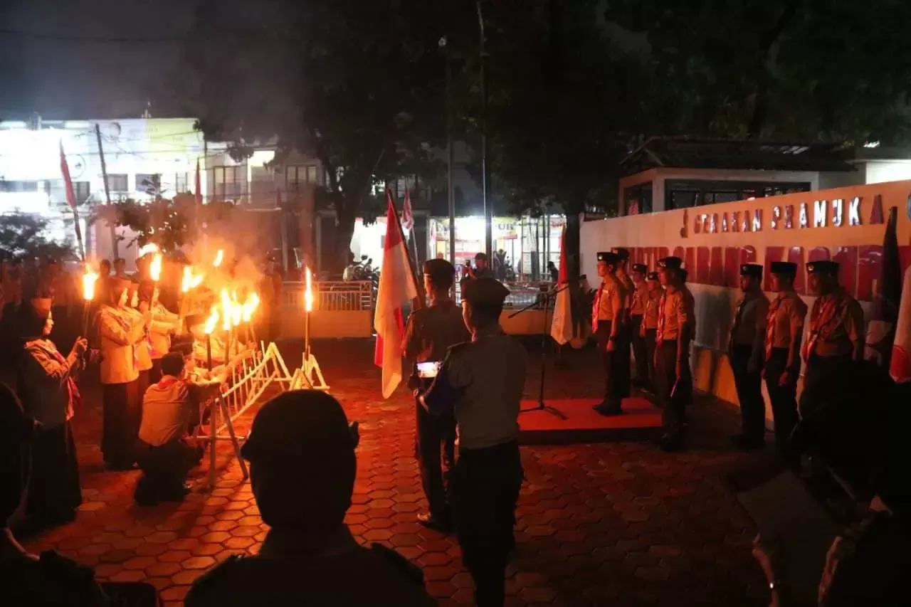 Hari Pramuka ke-64, Lapas Cibinong Perkuat Pembinaan Karakter Lewat Kepramukaan
