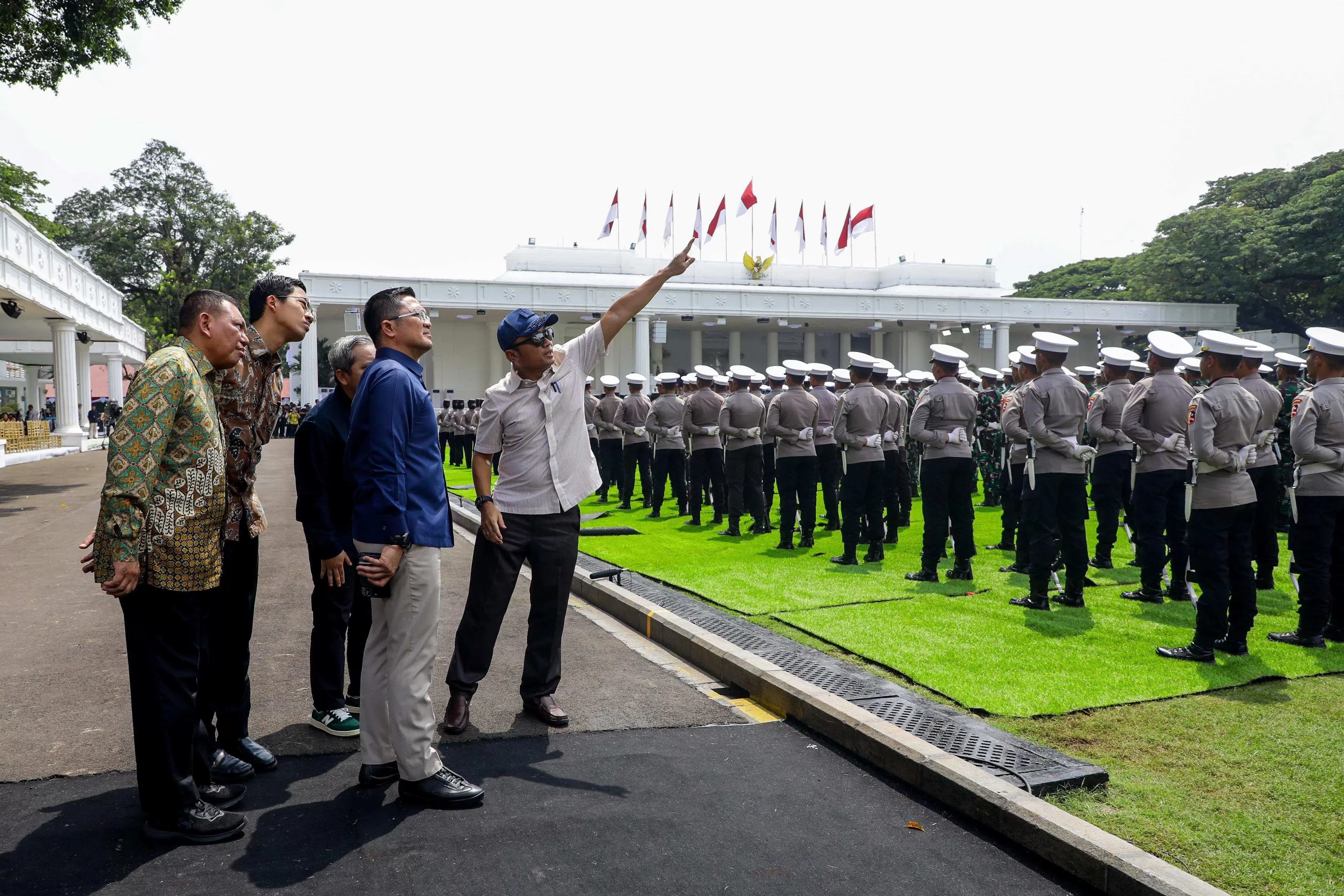 Gladi Kotor Kedua HUT ke-80 RI di Istana Merdeka Berjalan Lancar, Persiapan Capai 70 Persen