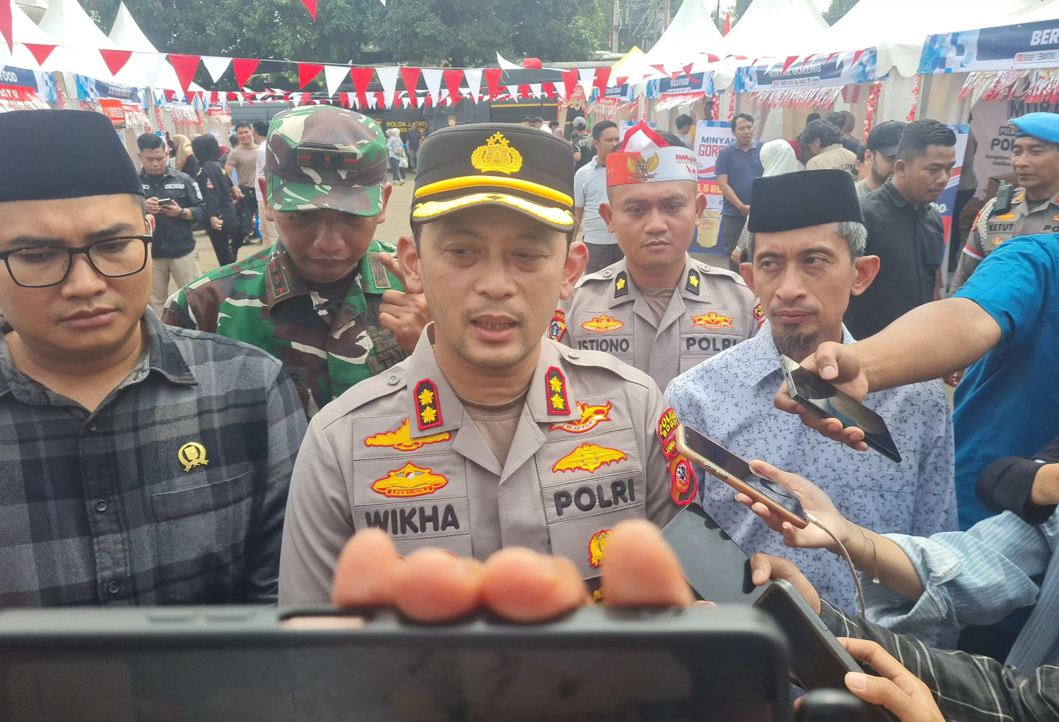 Polres Bogor Gelar GPM, Beras Murah hingga Pemeriksaan Kesehatan Gratis