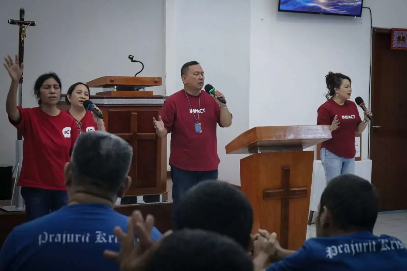 Lapas Cibinong Gelar Ibadah Rutin Nasrani, Dorong Pemulihan dan Pembinaan Moral Warga Binaan