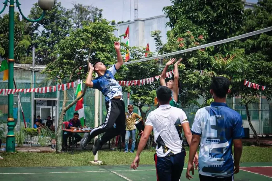 Lapas Cibinong Meriahkan HUT ke-80 RI dengan Pekan Olahraga Petugas dan Warga Binaan