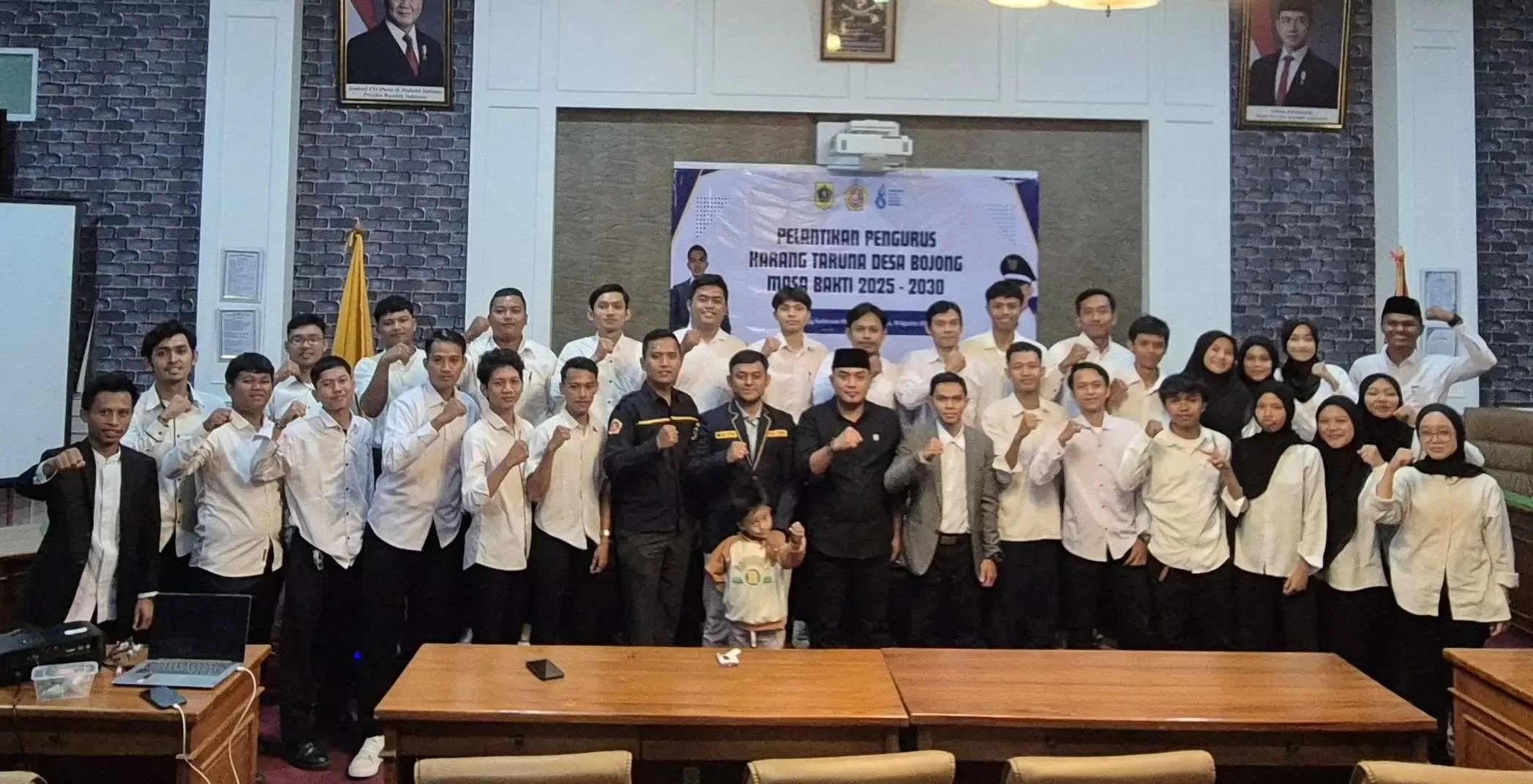 Desa Bojong Resmi Lantik Pengurus Karang Taruna 2025–2030, Usung Kabinet Bergerak Berdampak