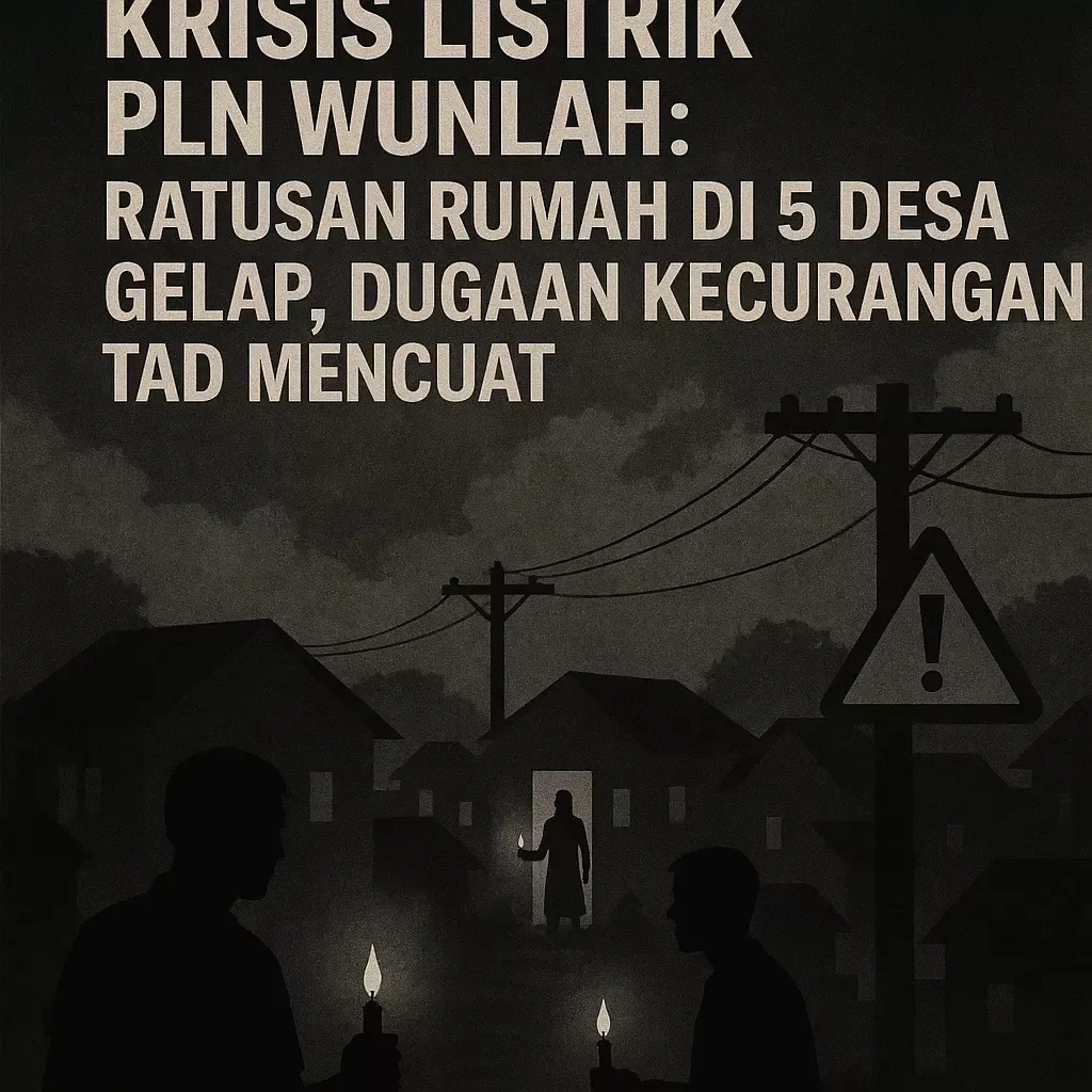 Gangguan Listrik Massal di PLN Wunlah Picu Protes Lima Desa: Dugaan Penyalahgunaan Wewenang TAD Mengemuka