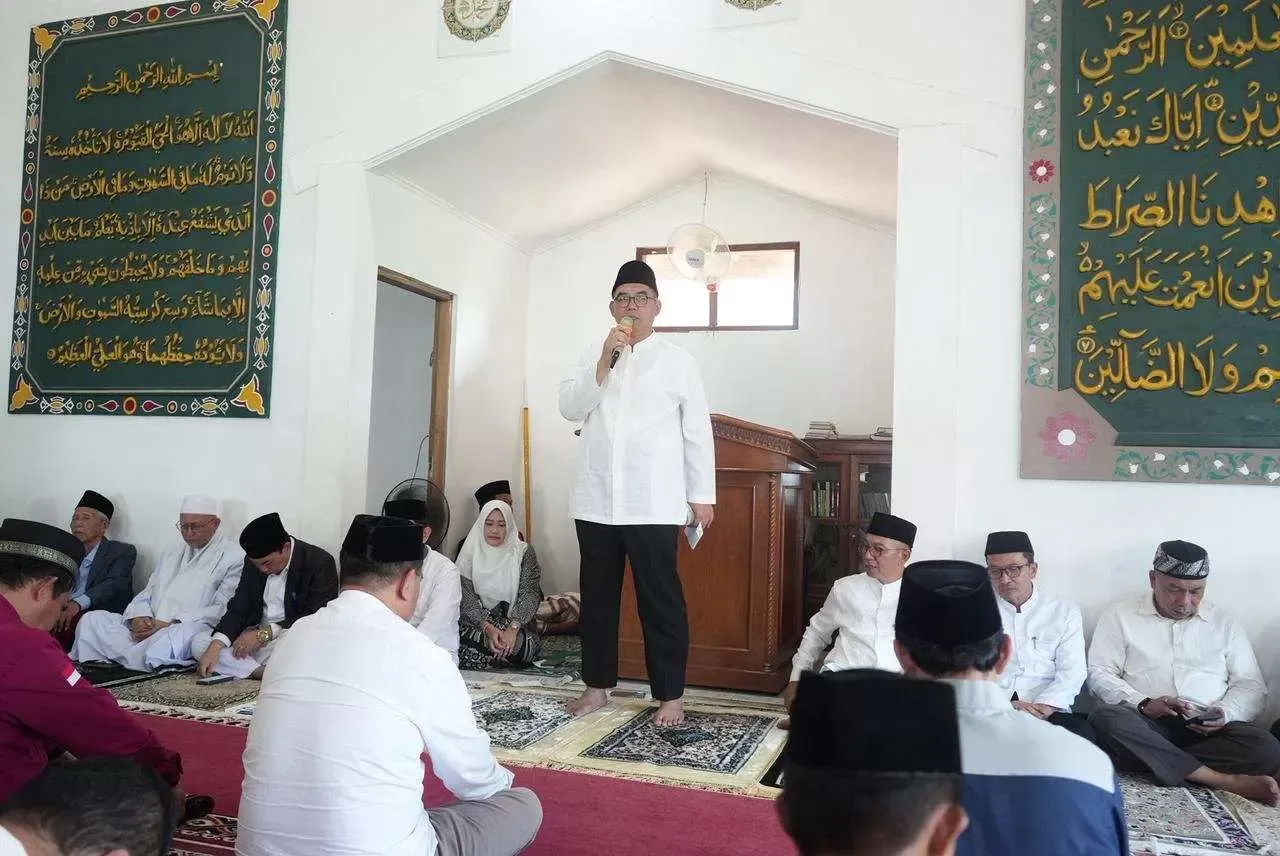 Sekda Ajat Sampaikan Arahan Bupati Bogor Saat Jumling di Sukaraja